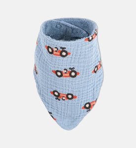 Bobo Choses Tractor-print Footie Romper Bib Blanket Set, Packshot View