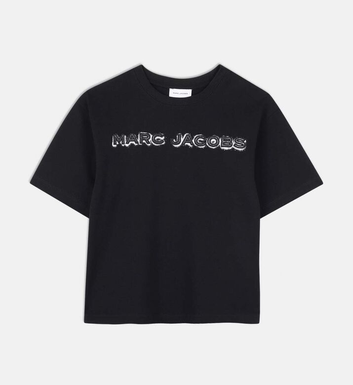 Embroidered Logo Crewneck T-shirt