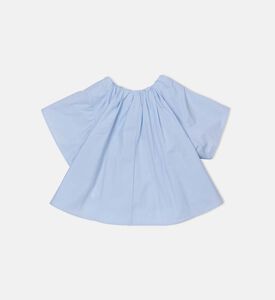 Numbers Pleat Detail Blouse
