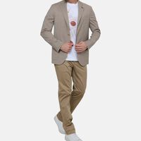 Wool Cashmere Notch Lapel Jacket
