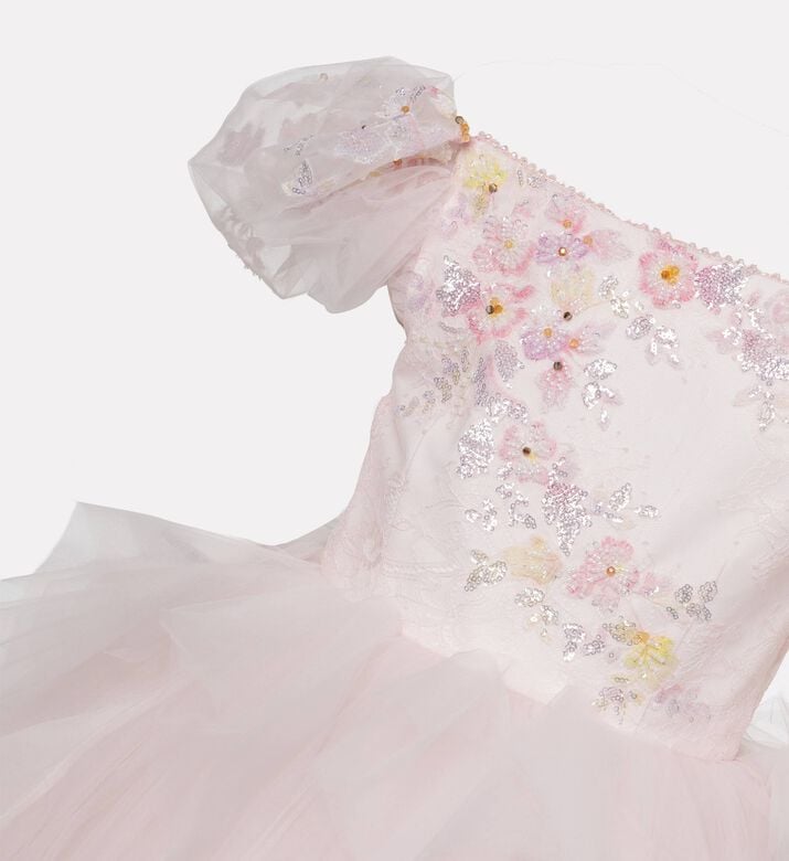Lelyte Mandevilla Off-shoulder Tulle Dress, Packshot View