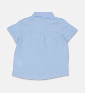 Tartine et Chocolat Linen-blend Short-sleeve Shirt, Packshot View
