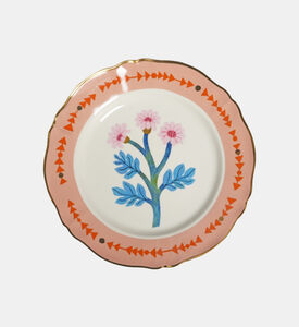 طبق زهرة من البورسلين من بوتانيكا