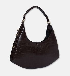 Ganni Kat Croco-embossed Small Bag, Packshot View