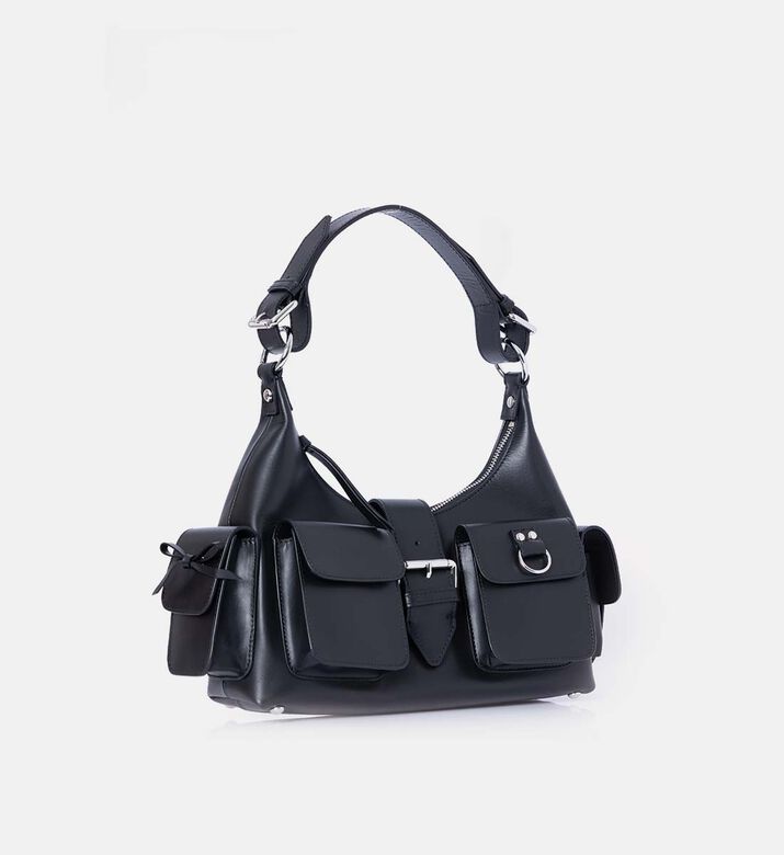 Emily Embossed Leather Bag