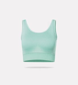 LIVE! Gradient Seamless Knit Top, Green, L, Packshot View