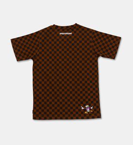 Sprayground Checkered Graphic Short-sleeve T-shirt, Packshot View