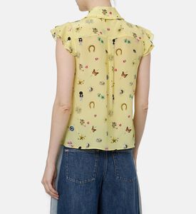 Alice and Olivia Blou Martel, Model View