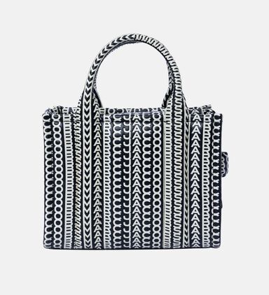 The Leather Monogrammed Mini Tote Bag