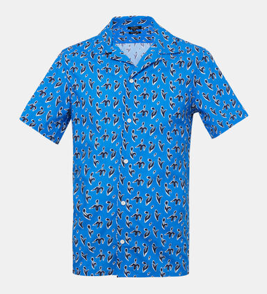 Mirflow Tulip Print Straight Shirt