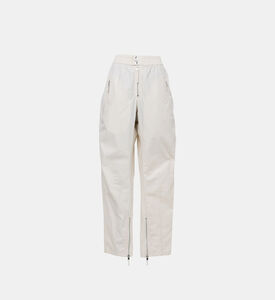Yilsen Cotton-blend Zippers Pants