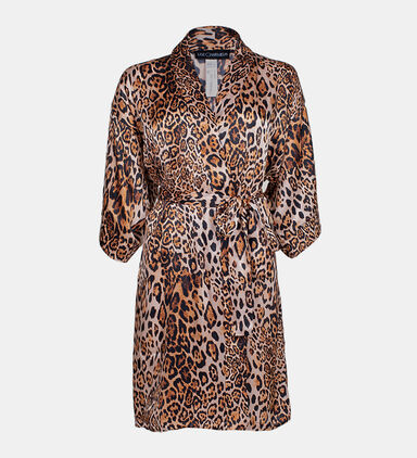 Fauve Amour Printed Robe