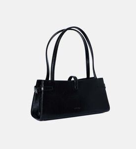 Isla Leather Wide Tote Bag Isla Leather Wide Tote Bag
