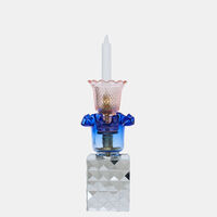 Mirrored Tulip Candle Holder