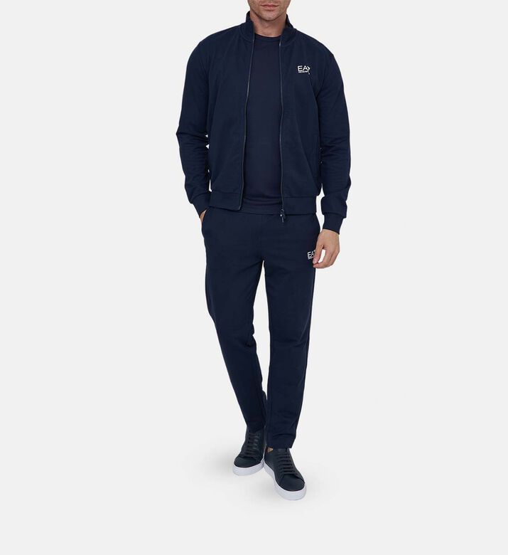 سويت شيرت قطن بلوغو بسحاب