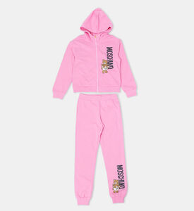 Moschino Hooded Sweatshirt And Sweatpants Set