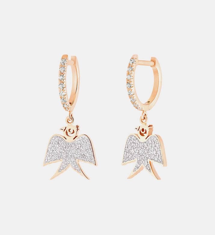 Georgia Diamond Hoop Earrings