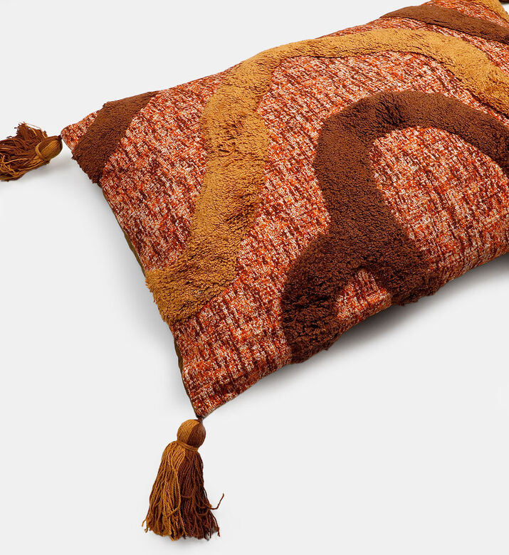 Home Deco and More Twix Cotton Rectangular Cushion, Packshot View