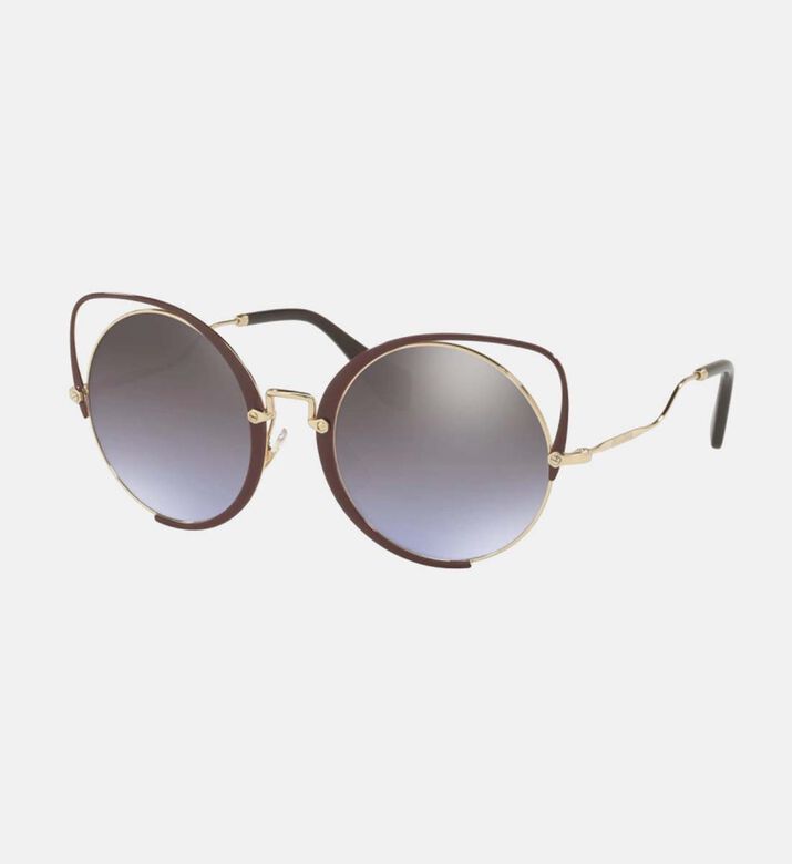 Mu 03vs Round Frame Sunglasses 51