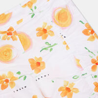 Girl Floral-printed Cotton Pants