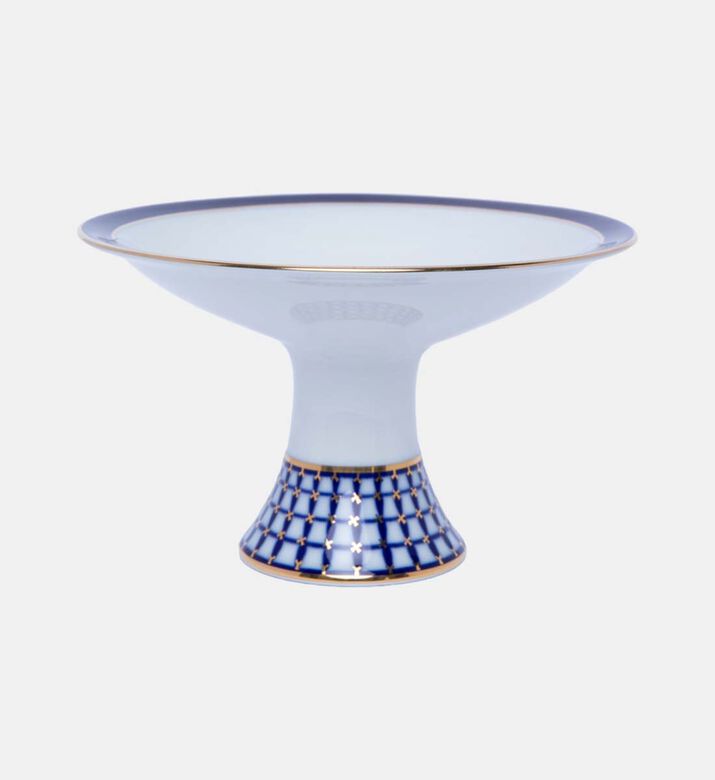 Cobalt Net Tulip Candy Vase