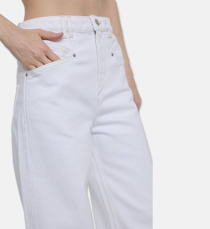 Isabel Marant High-rise Wide-leg Jeans, Model View