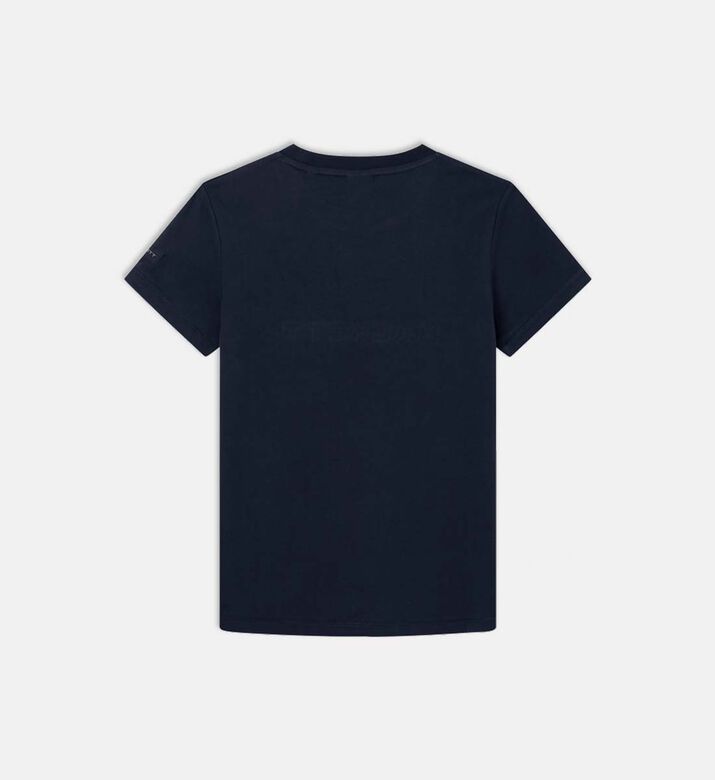 Hackett London Cotton Front Logo-print T-shirt, Navy, 9y, Packshot View