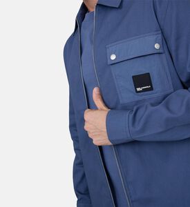 قميص طويل الأكمام بسحاب