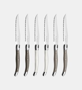 Wooden Box Steak Knives 6-piece Set