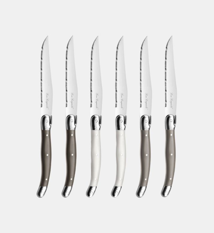 Wooden Box Steak Knives 6-piece Set
