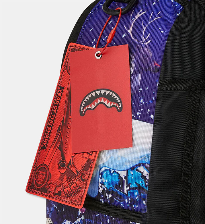 Sprayground Santa-print Shoulder Straps Backpack, Packshot View