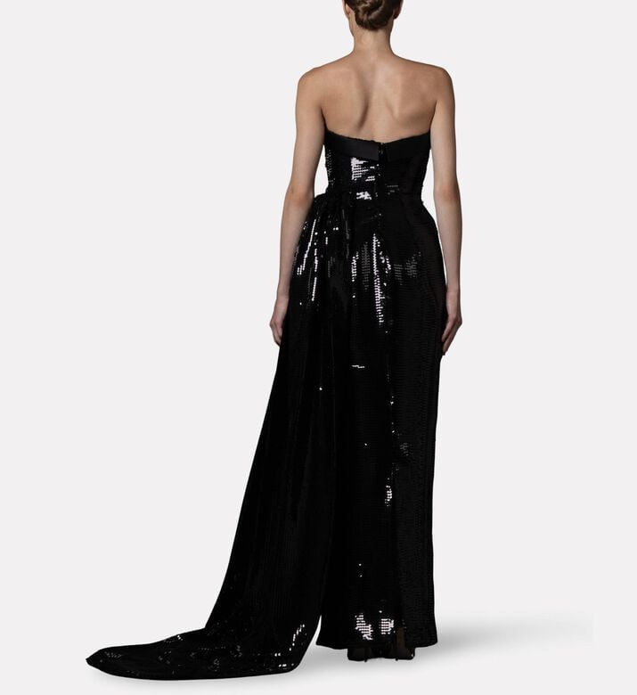 Jean Louis Sabaji Dress Sequin, Model View