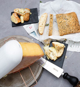 Concrete Quatro Cheese Raclette Concrete Quatro Cheese Raclette