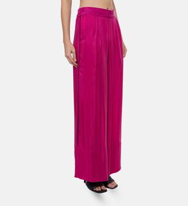 Niluu Pleats-detail Wide-leg Pants, Model View