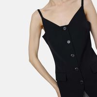 Cinda Open-back Tailored Top