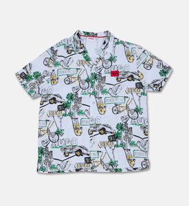 Hugo All-over Print Short-sleeve Shirt, Packshot View