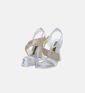 Mila Metallic Leather Sandals