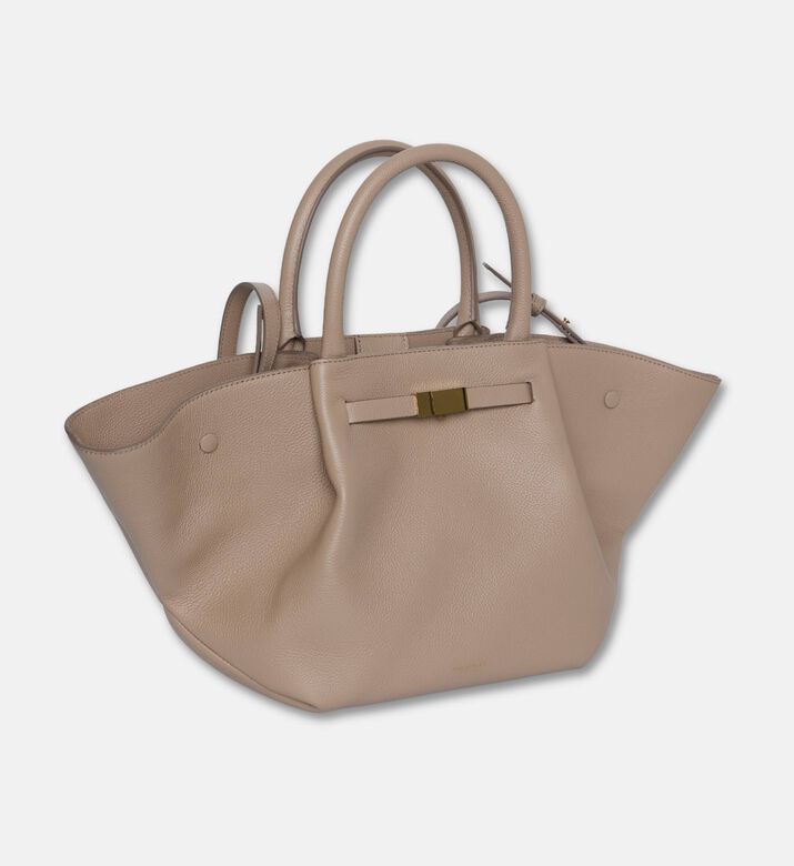 Demellier The Midi New York Tote Bag, Light-taupe, Packshot View