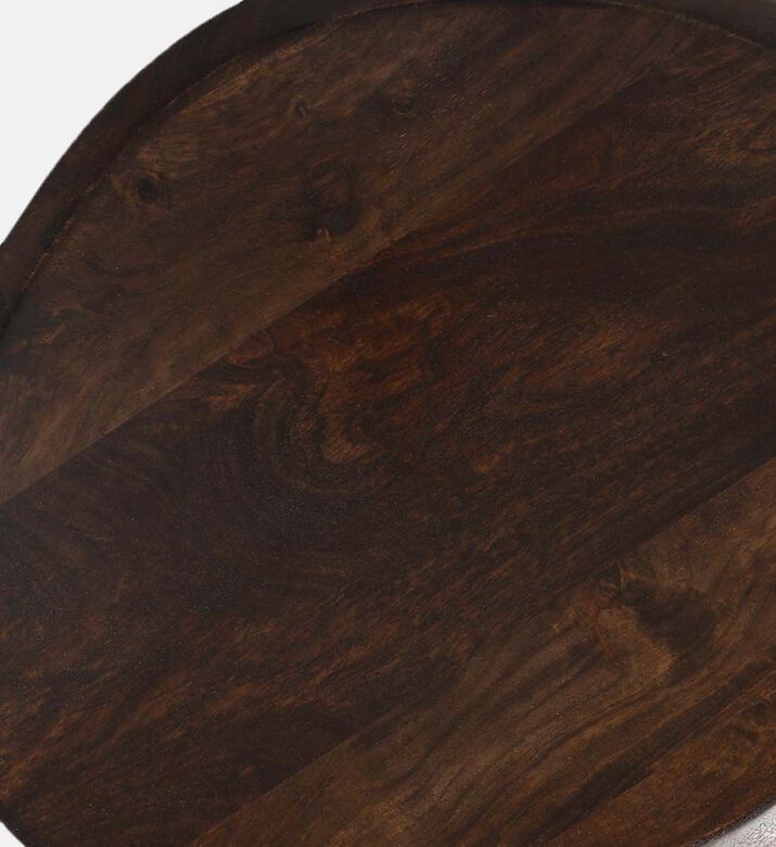 Home Deco and More Mushroom Wooden Coffee Table, Packshot View