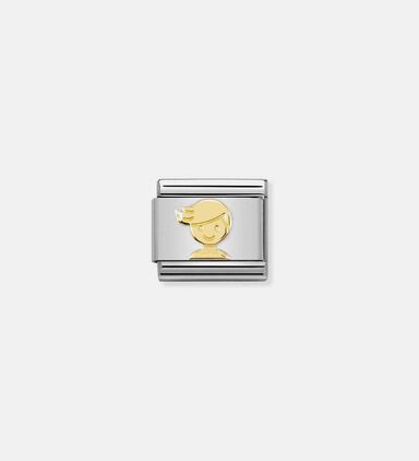 Composable Classic 18k Gold Boy Symbol