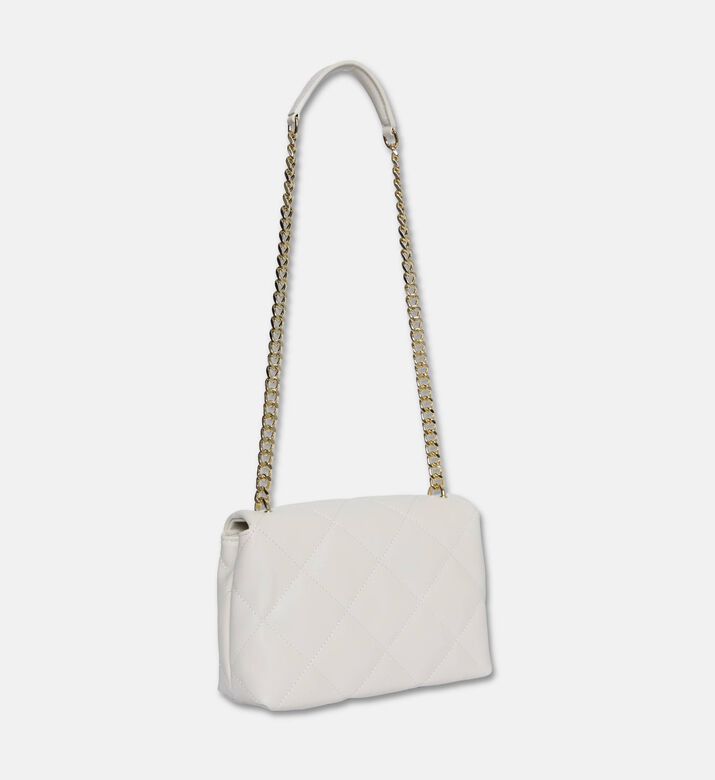 Weill Romy Quilted Leather Shoulder Bag, Ecru, Packshot View