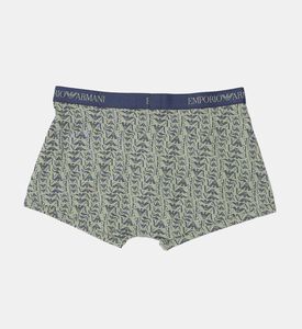 طقم بوكسر 3 قطع بحزام خصر بشعار العلامة