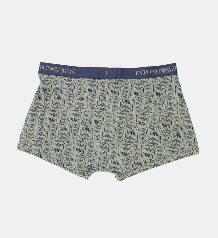 طقم بوكسر 3 قطع بحزام خصر بشعار العلامة