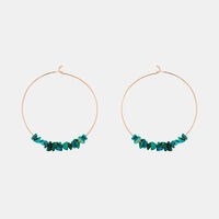 Jala Chrysocolle Large Earring 18k