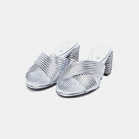Rhinestone Embellished Mules