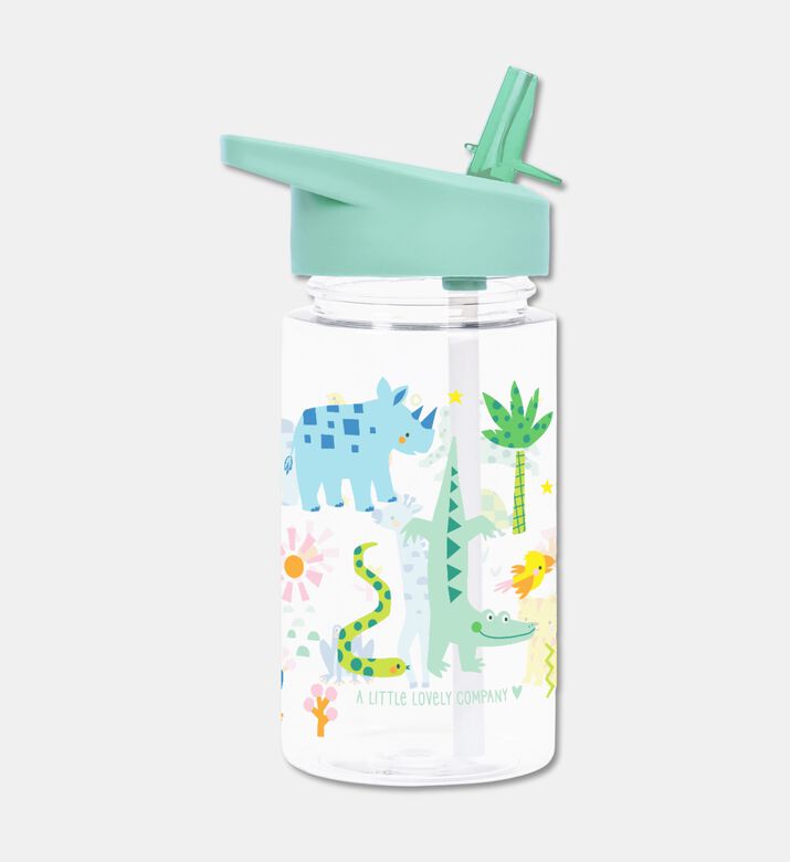 A Little Lovely Company Tritan Bottle 450ml - Jungle, Packshot View