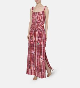 Plaid Starfish Straps Dress