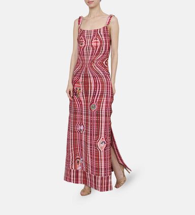 Plaid Starfish Straps Dress