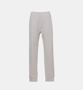 بنطال رياضي قطني بساق مستقيمة