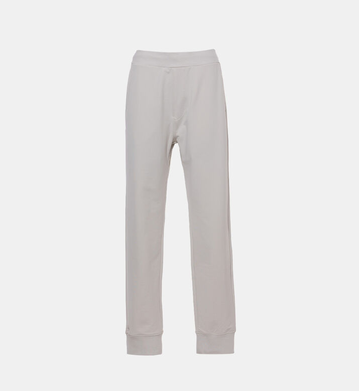 بنطال رياضي قطني بساق مستقيمة